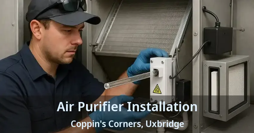 Air Purifier Installation Coppin's Corners, Uxbridge - ON