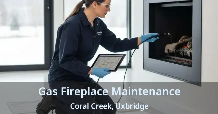 Gas Fireplace Maintenance Coral Creek, Uxbridge - ON