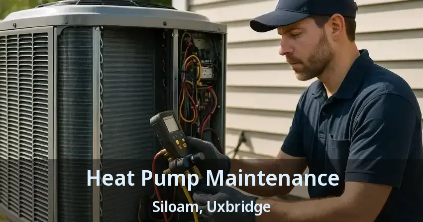 Heat Pump Maintenance Siloam, Uxbridge - ON