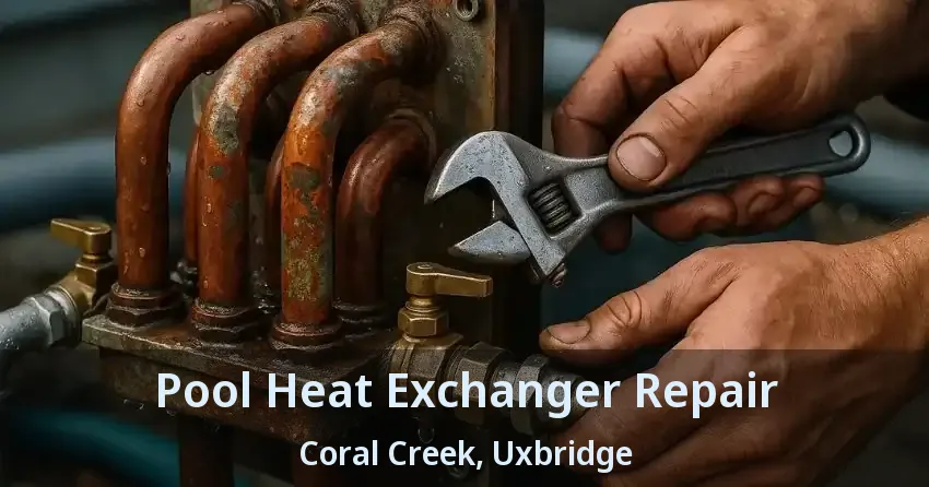 Pool Heat Exchanger Repair Coral Creek, Uxbridge - ON