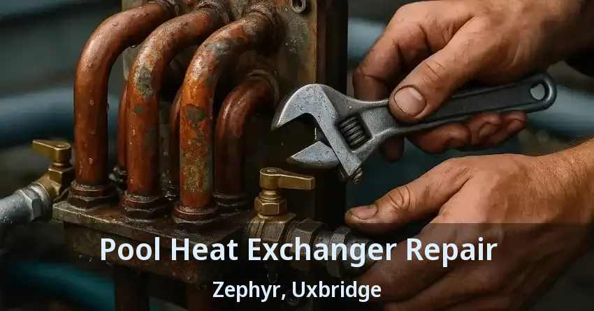 Pool Heat Exchanger Repair Zephyr, Uxbridge - ON